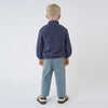 Boys'  Teddy Fleece Zip Front Jacket - Blue