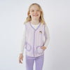 Girls' Soft Lightweight Fleece Vest Top - Purple