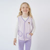 Girls' Soft Lightweight Fleece Vest Top - Purple