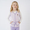 Girls' Soft Lightweight Fleece Vest Top - Purple