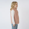 Girls' Teddy Fleece Zip Up Vest - Warm Layering