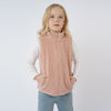 Girls' Teddy Fleece Zip Front Vest