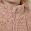 Girls' Teddy Fleece Zip Front Vest