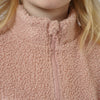 Girls'  Teddy Fleece Zip Front Jacket