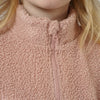Girls'  Teddy Fleece Zip Front Jacket