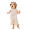Silky Soft TENCEL Modal Jacquard Tank Robe - White Panda