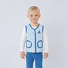 Boys' Soft Lightweight Fleece Vest Top - Blue