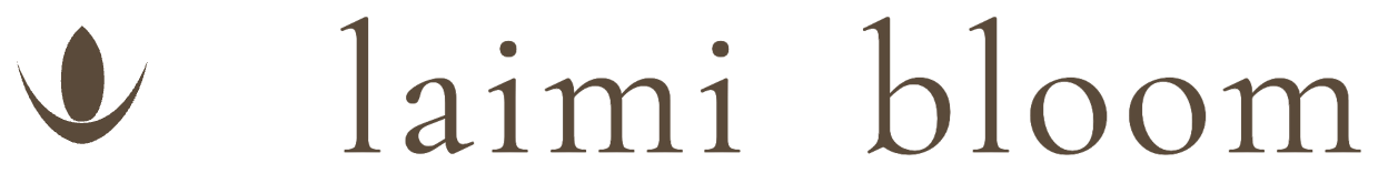 Laimi Bloom horizontal logo high resolution