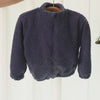 Boys'  Teddy Fleece Zip Front Jacket - Blue